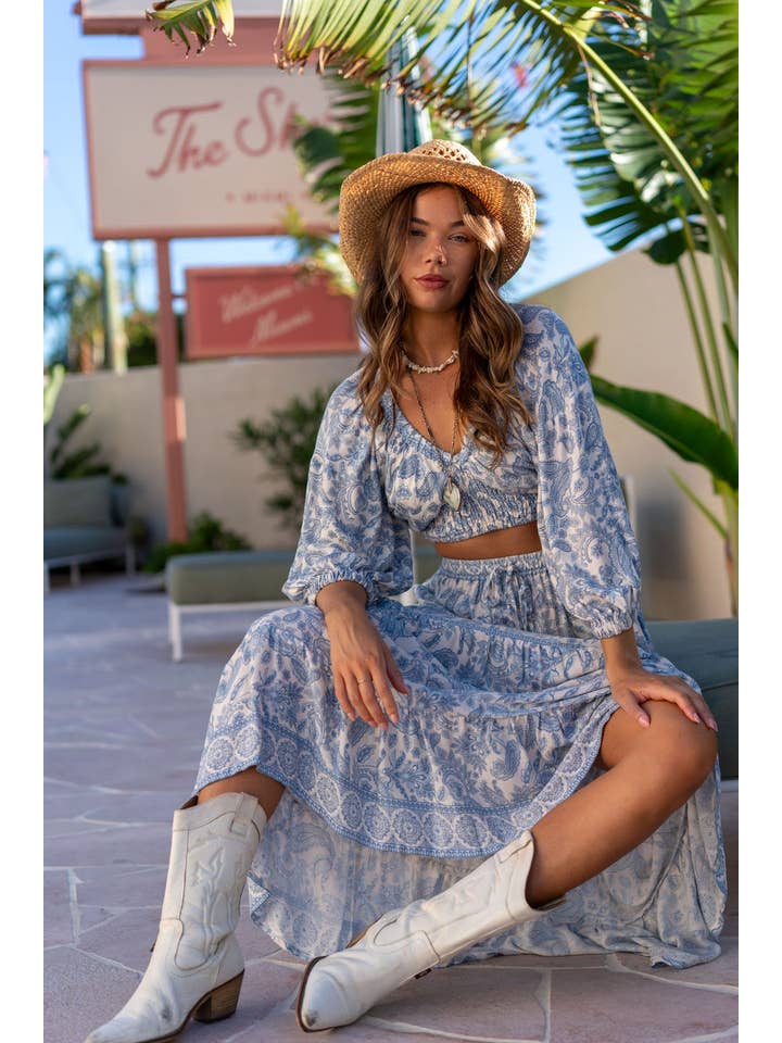 Barefoot Blonde Collection - Wholesale Skirt – Women’s - Arden Maxi Skirt9