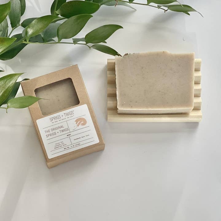 Den ursprungliga kvistar + kvistar tvål för wholesale av Sprigs + Twigs