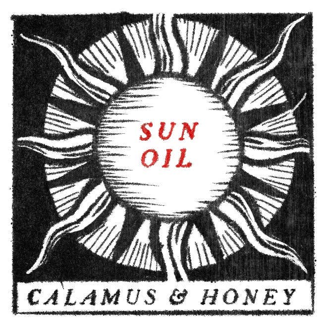 Calamus & Honey - Wholesale Aromatherapy Lotion/Oil - Sun Oil1
