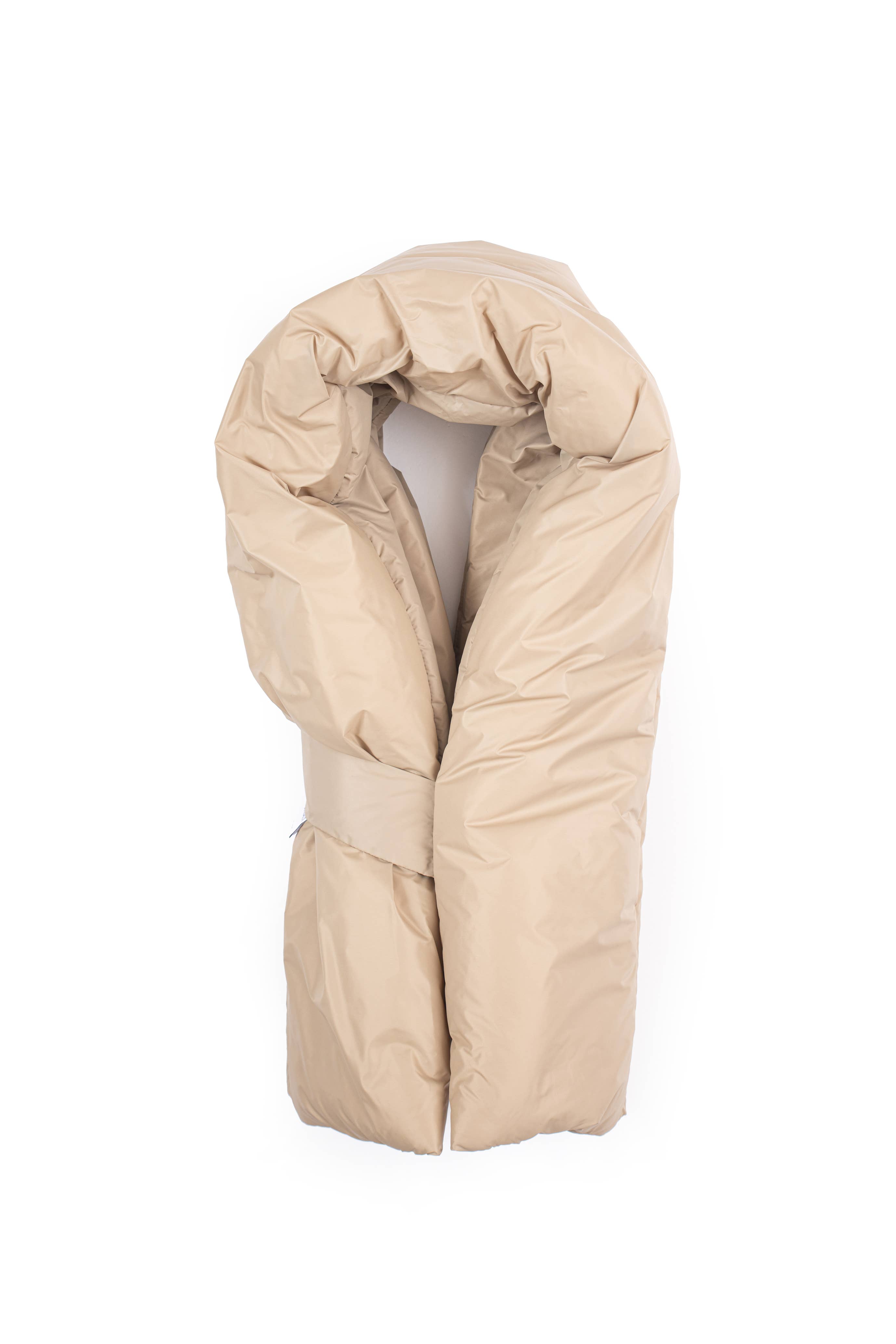 Abstract - Wholesale Scarf - Women's - Padded water repellent nylon scarf1