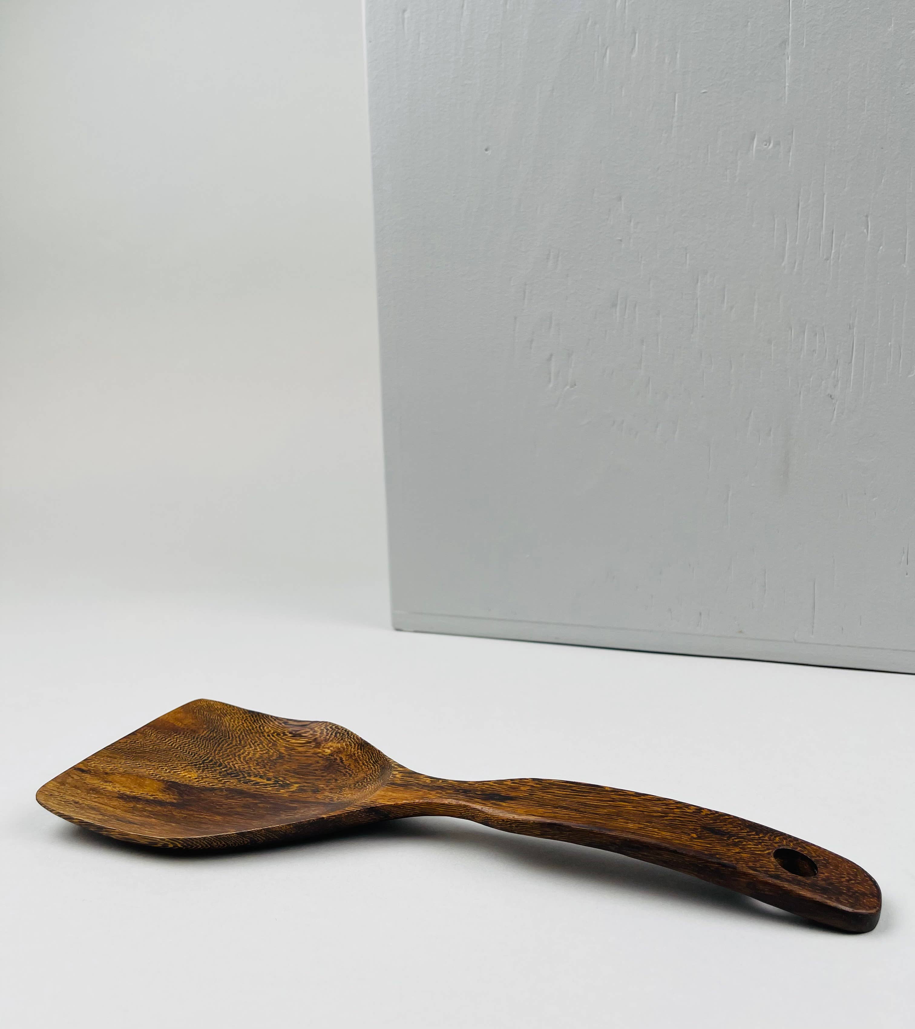 Baroy - Wholesale Spatula/Turner - Wood Wide Large Spatula 28.5cmx10cm / Wooden Spatula2