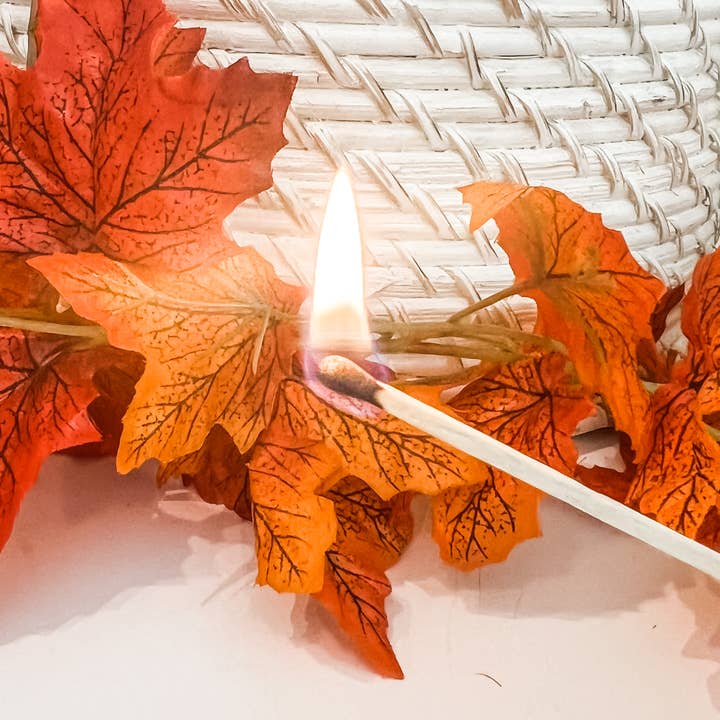 How's It Glowing Candle Co. - Vente Allumettes - Fioles d'Allumettes d'Apothicaire (40 allumettes & grattoir) | Verre & Liège11