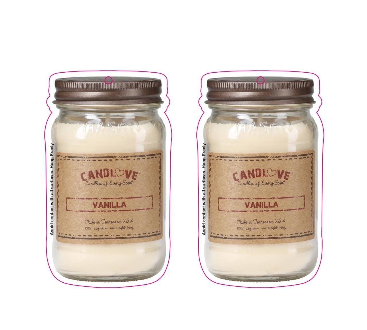 CANDLOVE CANDLE CO - Wholesale Car Freshener - Unisex - CANDLOVE Strong Scented Car Freshner 16 Scents (1x Peice)12