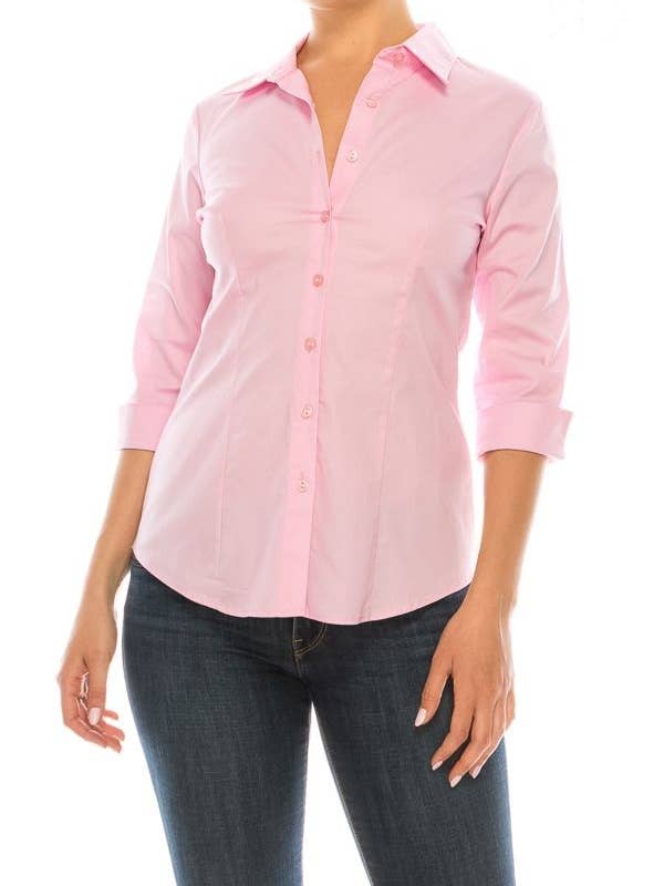 Essential Stretch Poplin Shirt and other Purchase Wholesale poplin. Free Returns & Net 60 Terms on Faire trending on Faire.