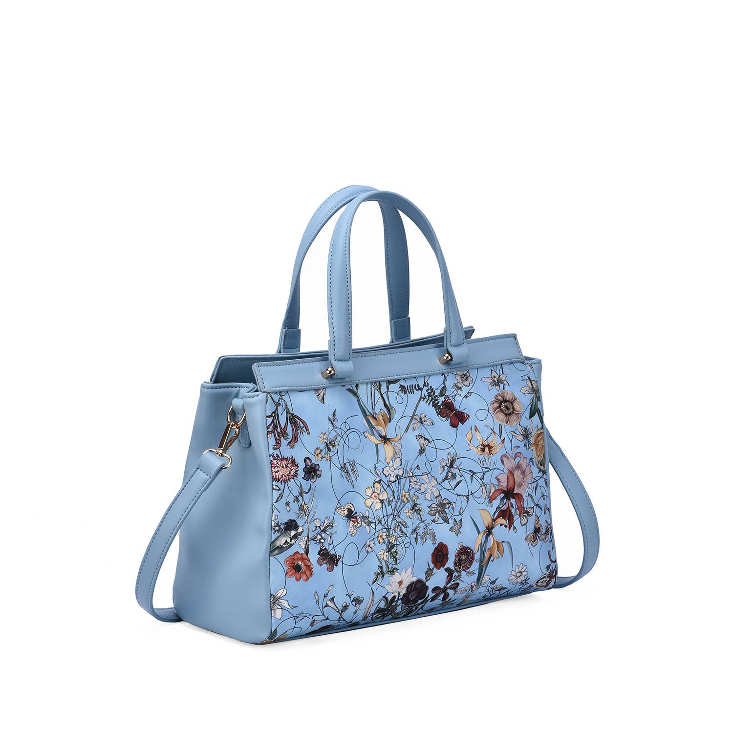 Mellow World - Vendita all'ingrosso Cartella - Donna - Borsa a tracolla Stellan con stampa floreale20
