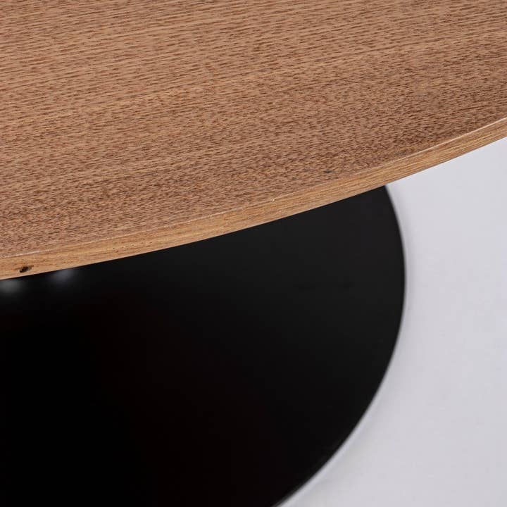 Konte.Design - Wholesale Coffee Table - KONTE.DESIGN BLOOM oak table black base1