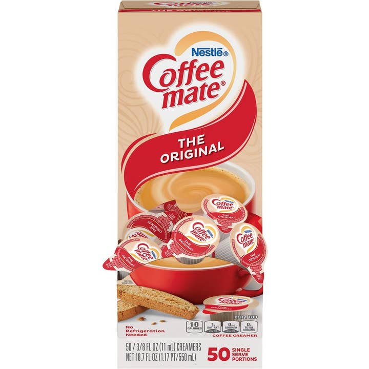 Shop The King - Wholesale Creamer - Nestle Coffee-mate Liq Orign Disp Box 50 Per Box