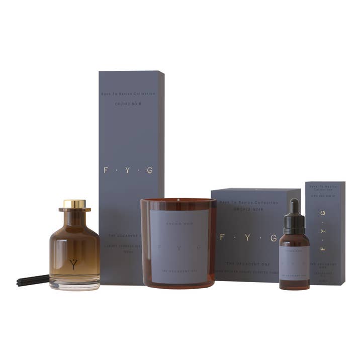 FYG – wholesale Jar/filled candle – Orchid Noir Candle3