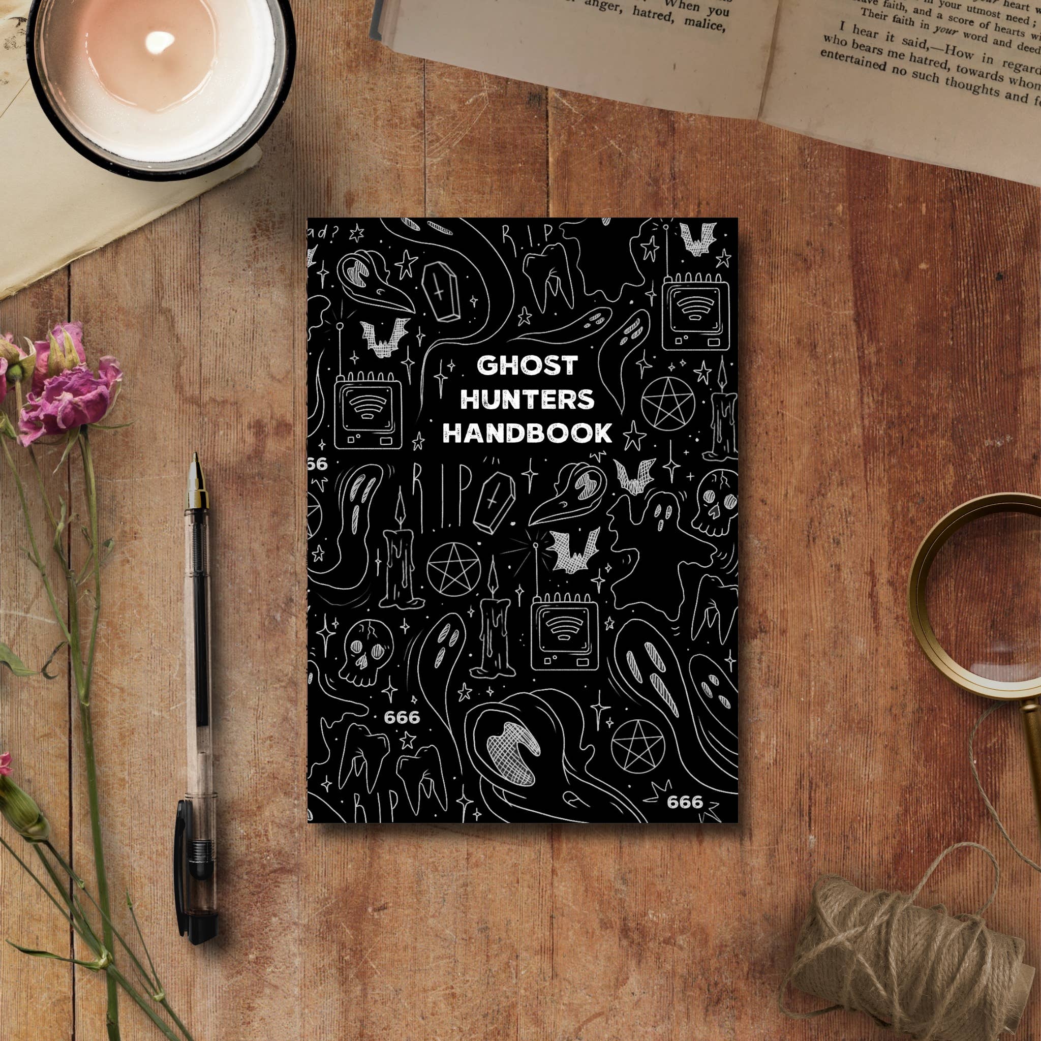 Tied Fates - Wholesale Notebook - Ghost Hunters Handbook, A5 Softcover Notebook PREORDER