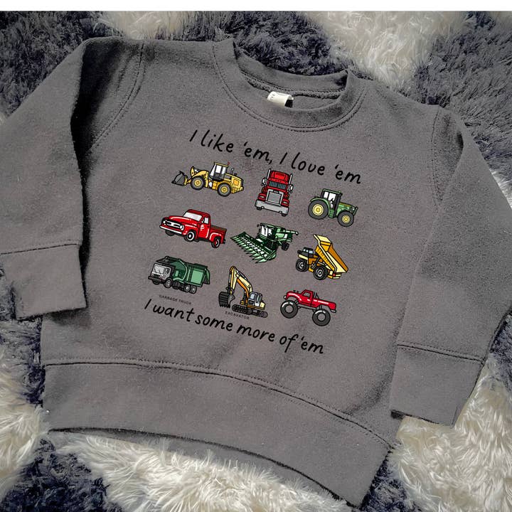 I like 'em Trucks sweatshirt for wholesale by SDTINYTEES