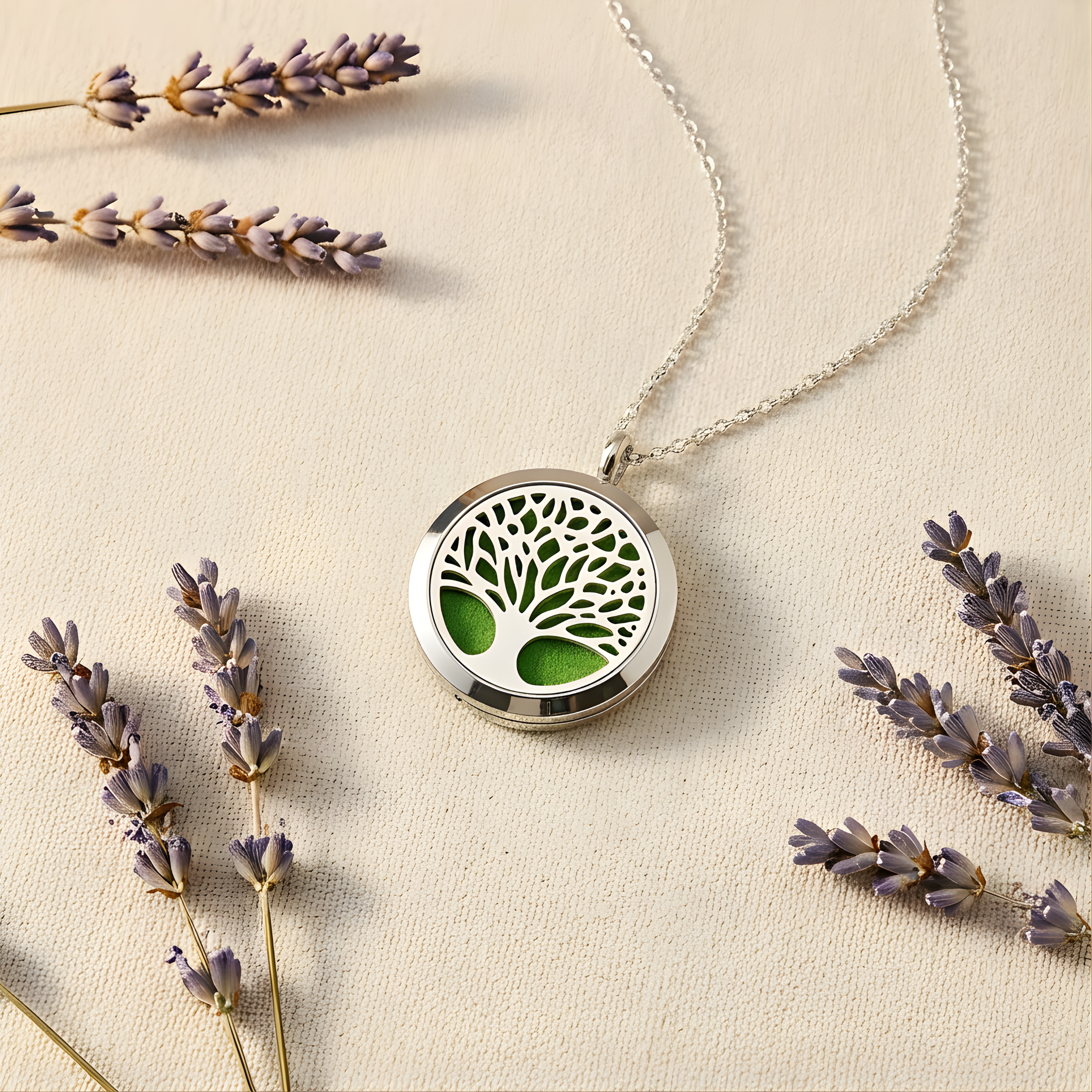 Matrix Aromatherapy - Wholesale Aromatherapy Necklace - Tree of Life Essential Oil Diffuser Necklace1