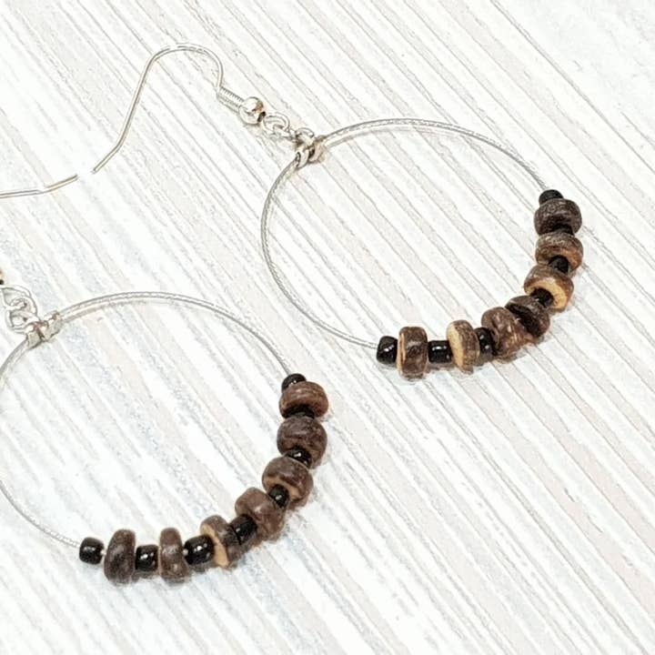 vegan earrings / EA-0426 for wholesale by Gloria-Maris
