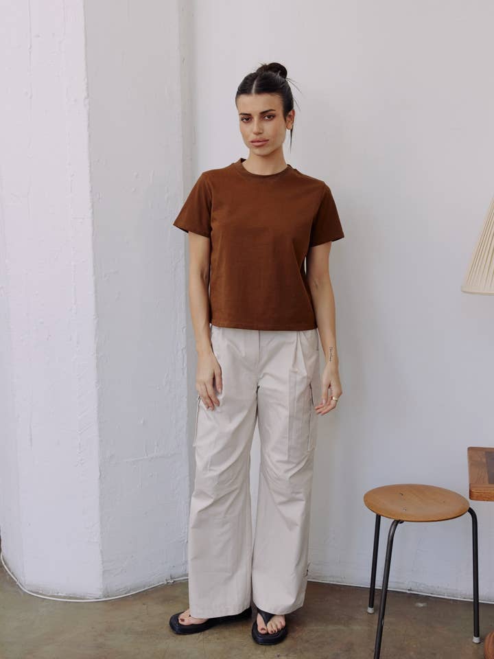 All Row - Wholesale T-Shirt - Women's - The Lanie Top | Classic Everyday T-Shirt32