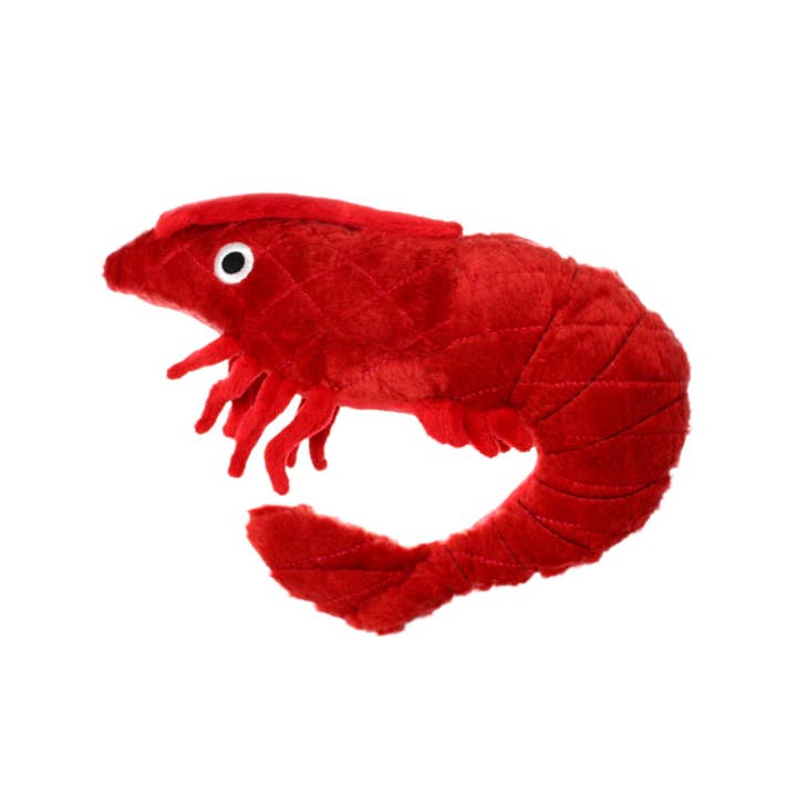 Tuffy Dog Toys - VIP Products - Wholesale Pet squeaky toy – Dog - Mighty Ocean Prawn, Plush, Squeaky Dog Toy2