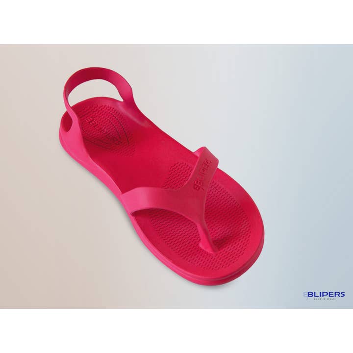 BLIPERS - Vente Tongs – unisexe - Sandale unisexe en caoutchouc PINK FLUO - Blipers3
