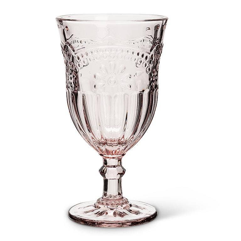 Abbott – wholesale Wine glass – Flower Pedestal Glassware5