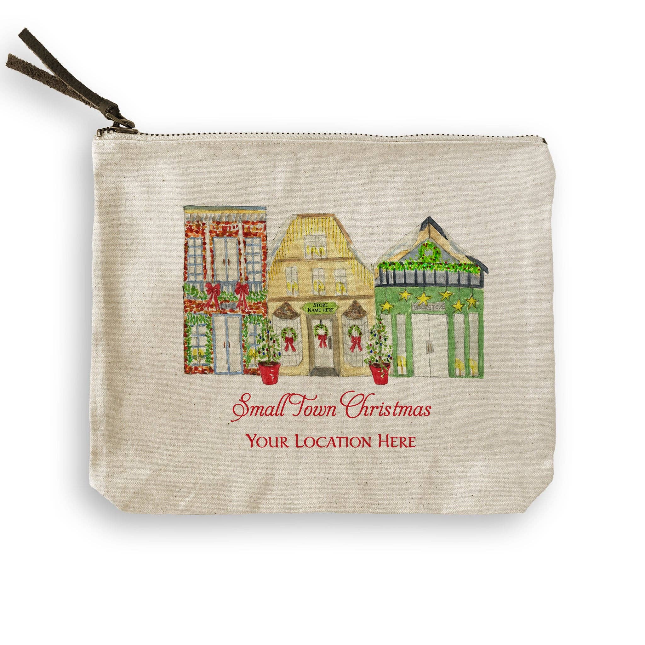 French Graffiti - Vente Torchons - Noël dans une petite ville avec emplacement7