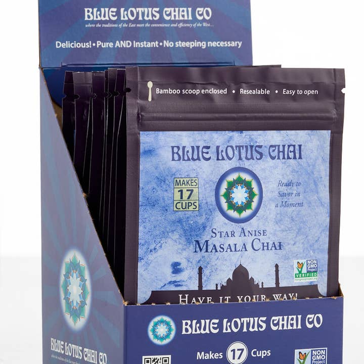 Blue Lotus Chai Company - Wholesale Loose Tea - Star Anise Masala Chai - 0.5oz pouch (17 cups)1