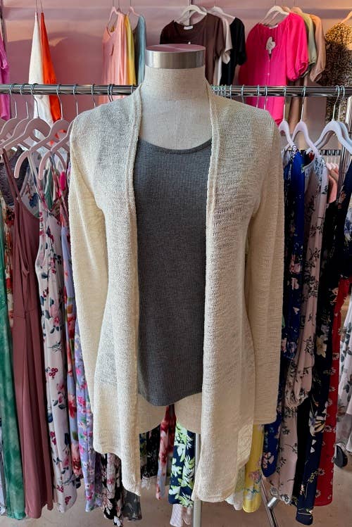 Chris & Carol Apparel - Wholesale Cardigan - Dames - GEBREID VEST - A3147-NIEUWE STOF1