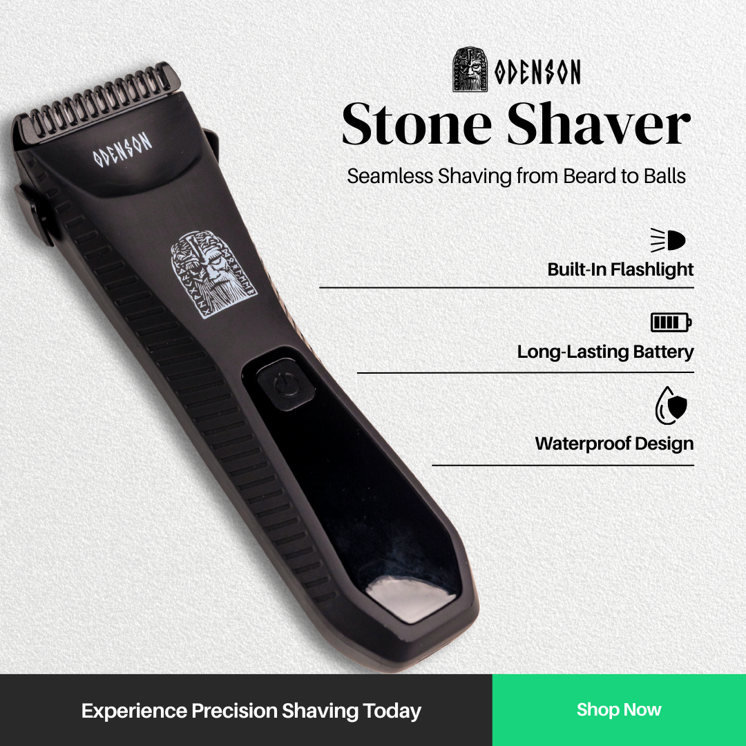 Odenson - Wholesale Electric Shaver - Men's - Odenson Stone Shaver - Beard and Body Shaver2