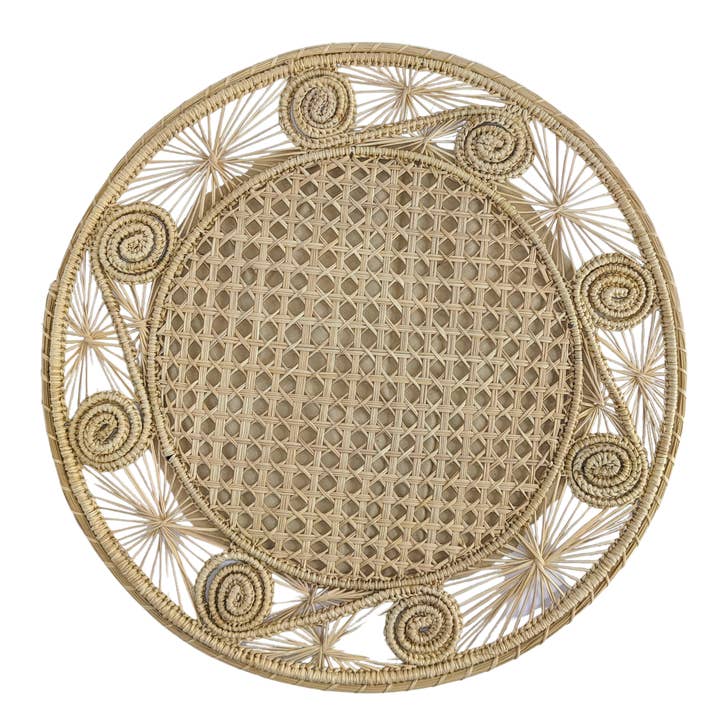 Caracol Woven Placemat for wholesale by Macondo Forever