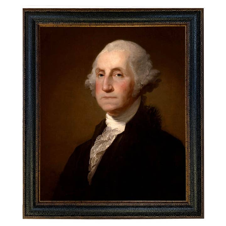 Madison Bay Co. - Historical Home Decor Reproductions – wholesale Konsttryck – George Washington av Gilbert Stuart Vintage Målning Tryck22