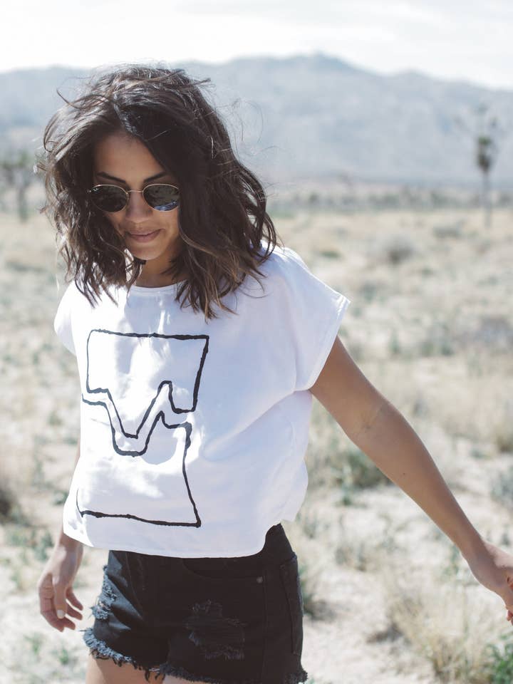 Crop top artefacto para venta al por mayor de PEOPLE LIKE ART