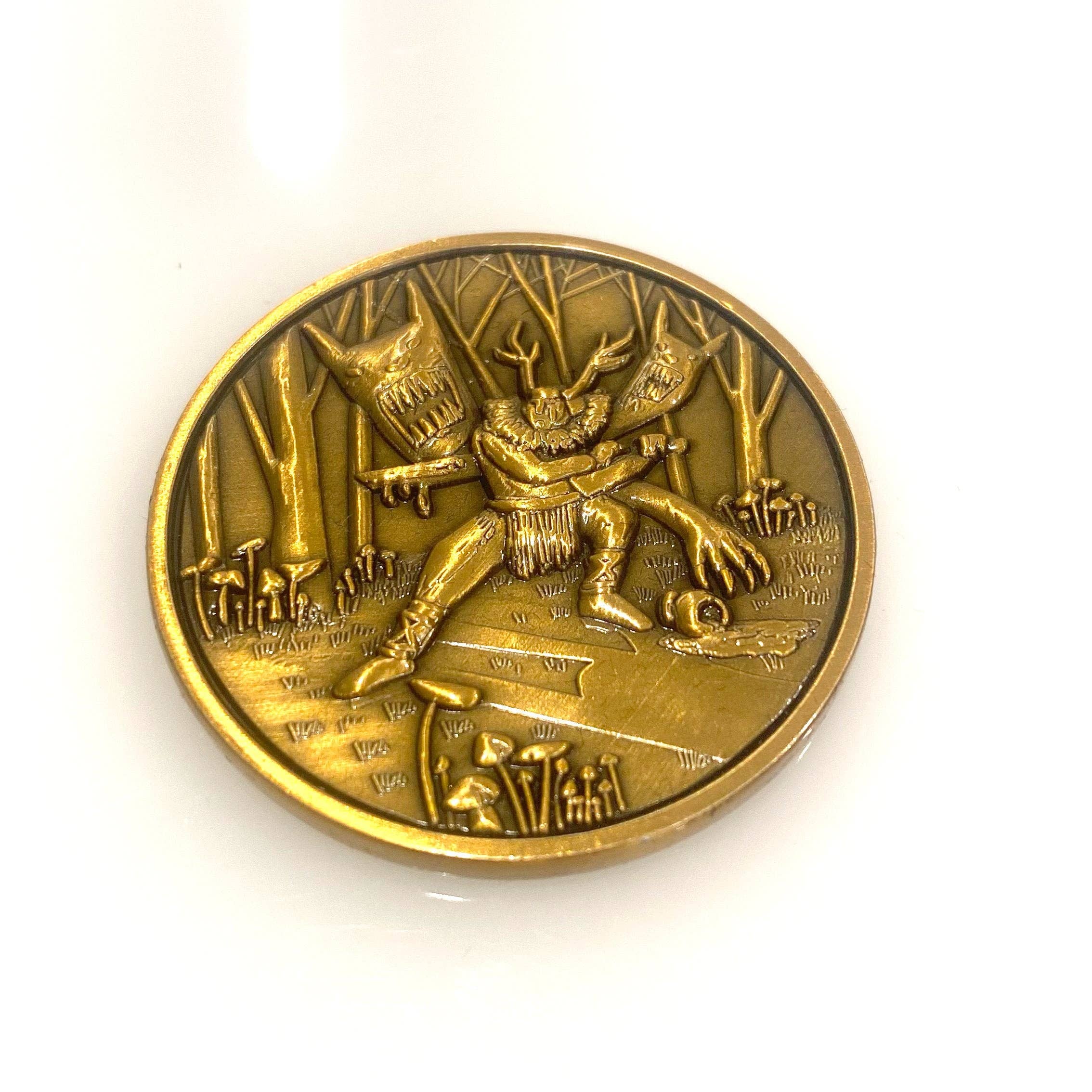 Prisma Visions – wholesale Meditationsprodukter – Geomantic Visions – set med 20 guldbelagda mynt11