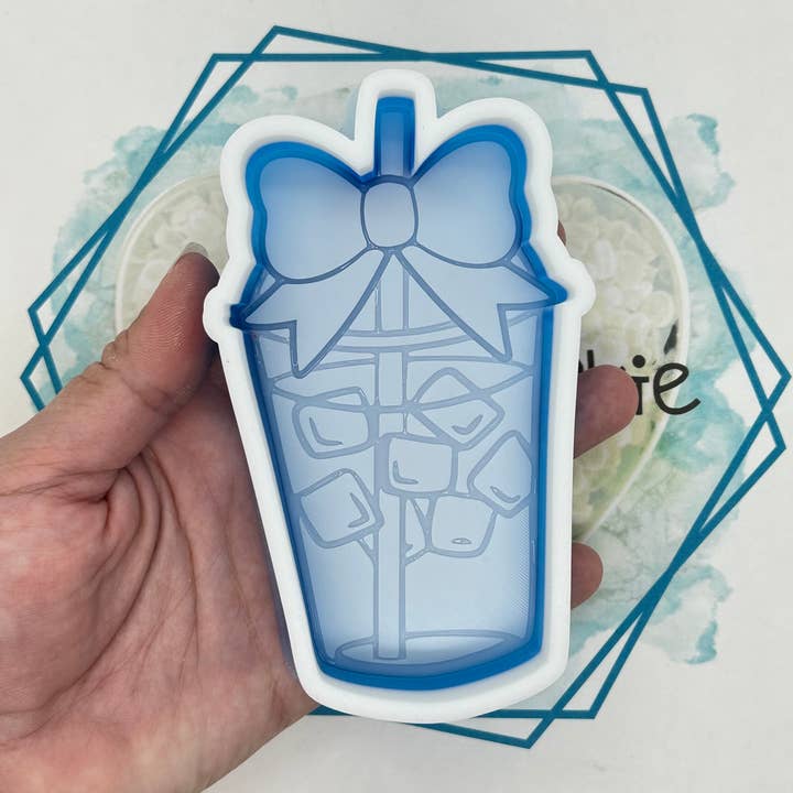 The Freshie Junkie, LLC - Venta al por mayor Material para manualidades - *NUEVO LANZAMIENTO* Molde de Freshie para Taza de Latte Coqueta0