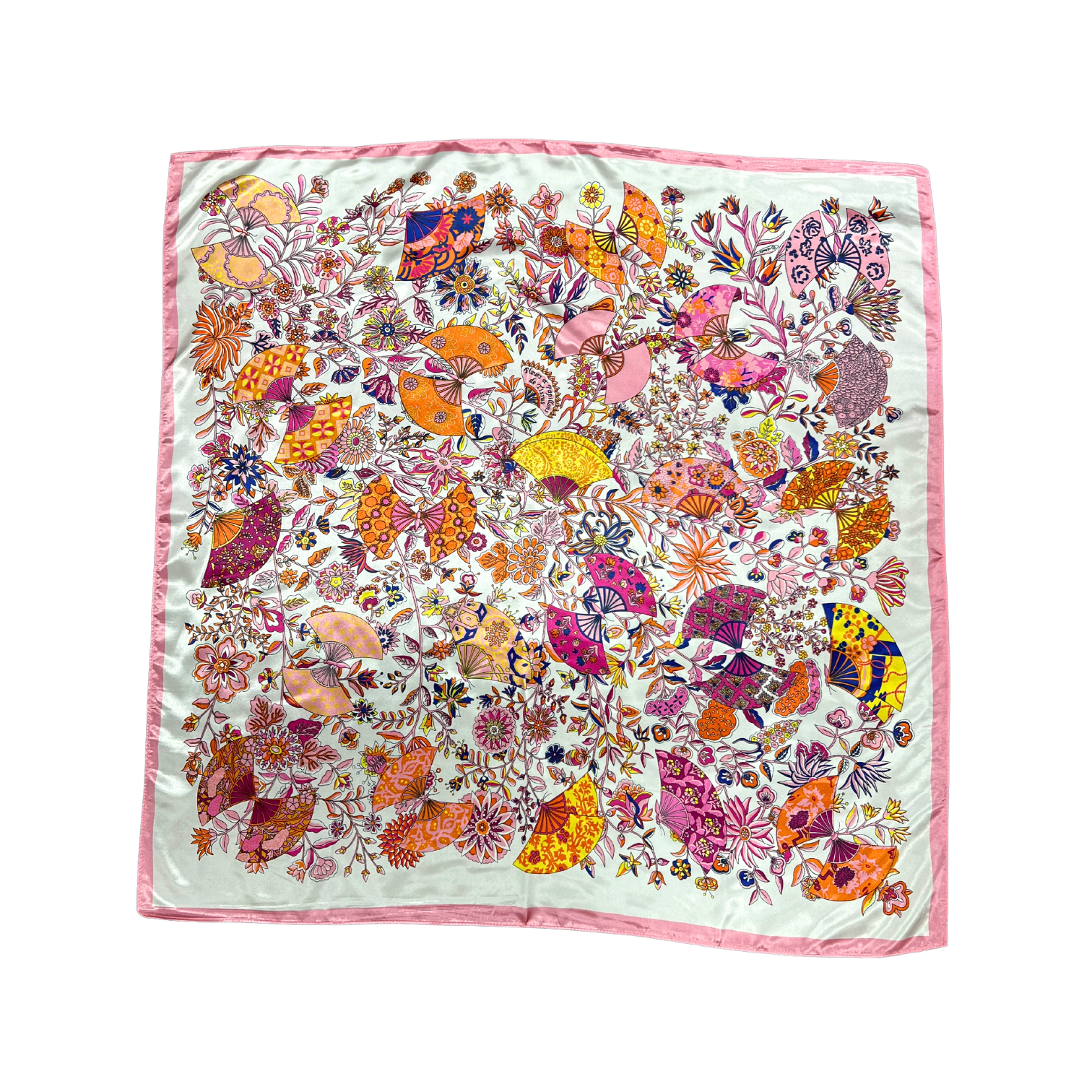 Lili Scarves (US Duty Free) - Wholesale Scarf - Women's - Butterfly Pattern Silk Touch Square Scarf21