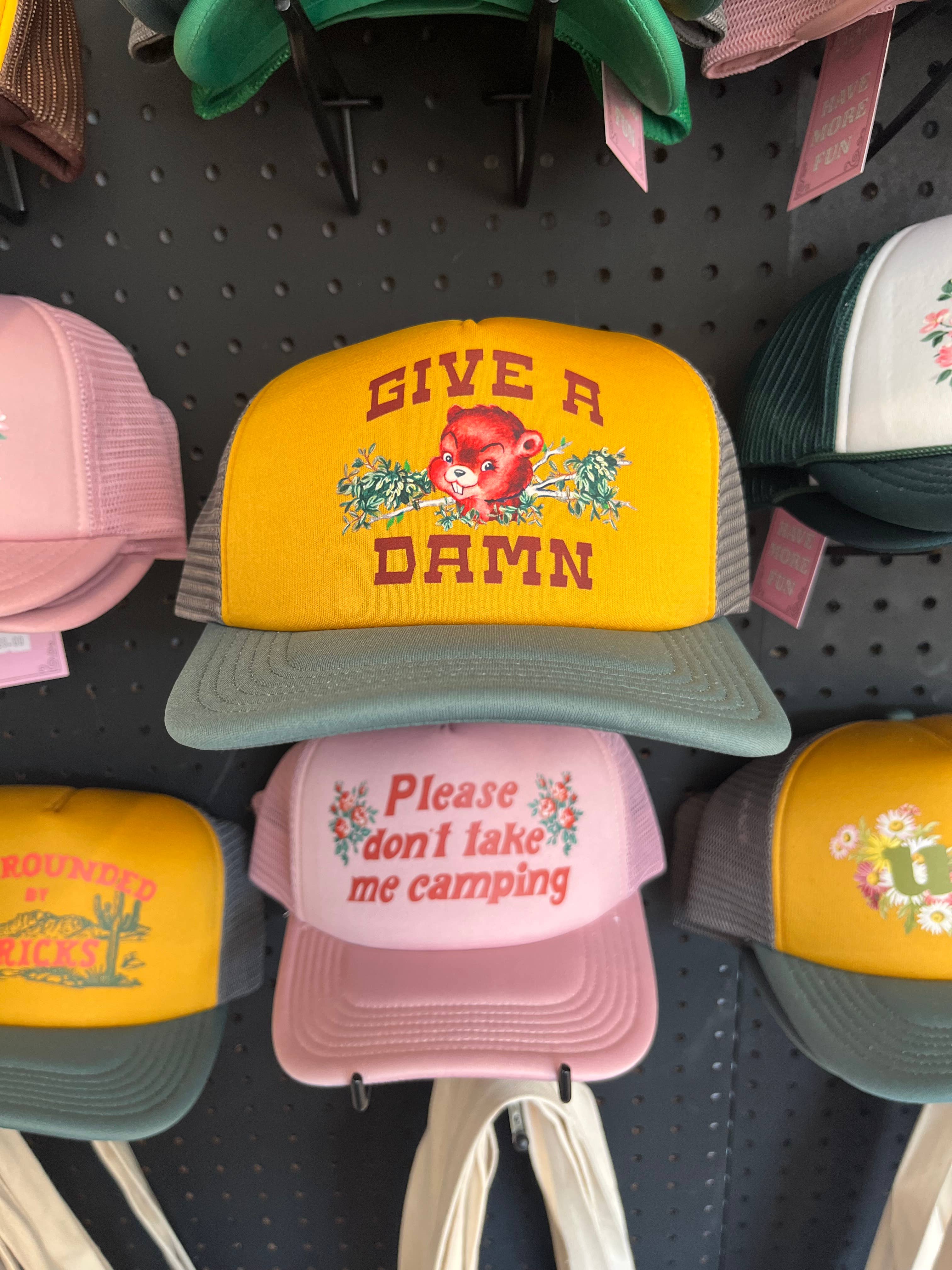 The Coin Laundry – Großhandel Trucker-Cap – Unisex – Scheiß drauf - Lustiger Biber Trucker Hut5