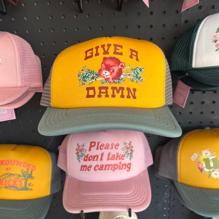 The Coin Laundry - Vente Casquette de camionneur – unisexe - Casquette de camionneur drôle - Give a Damn5