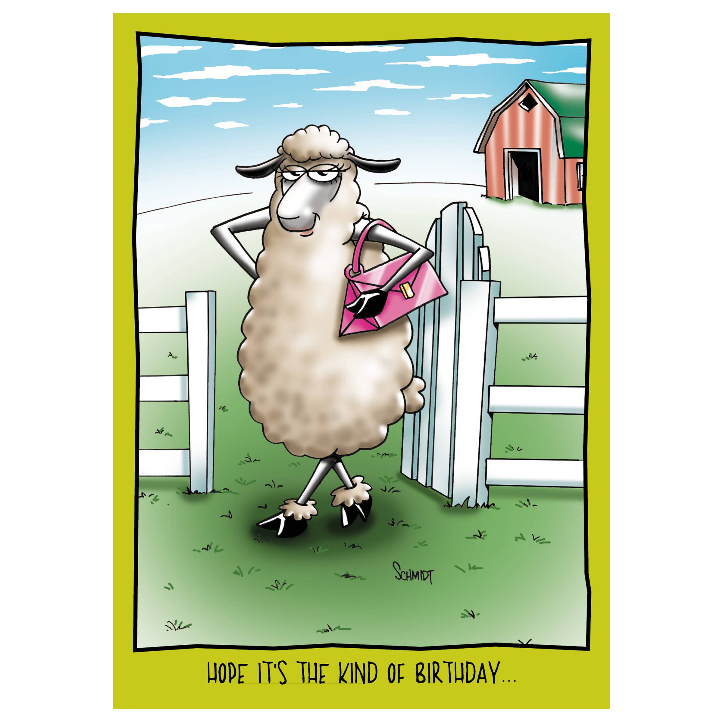 Raspberries - Wholesale Birthday Card - Sheered Sheep | Funny Card For Woman1