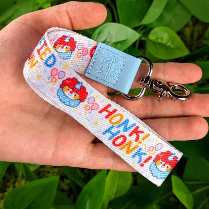 Zertifizierter Clown-Handgelenk-Lanyard für den Großhandel von Milky Tomato