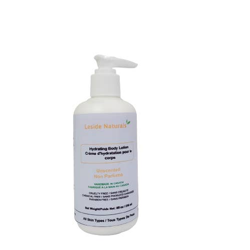 Hydrating Body Lotion Unscented for wholesale by Leside Naturals