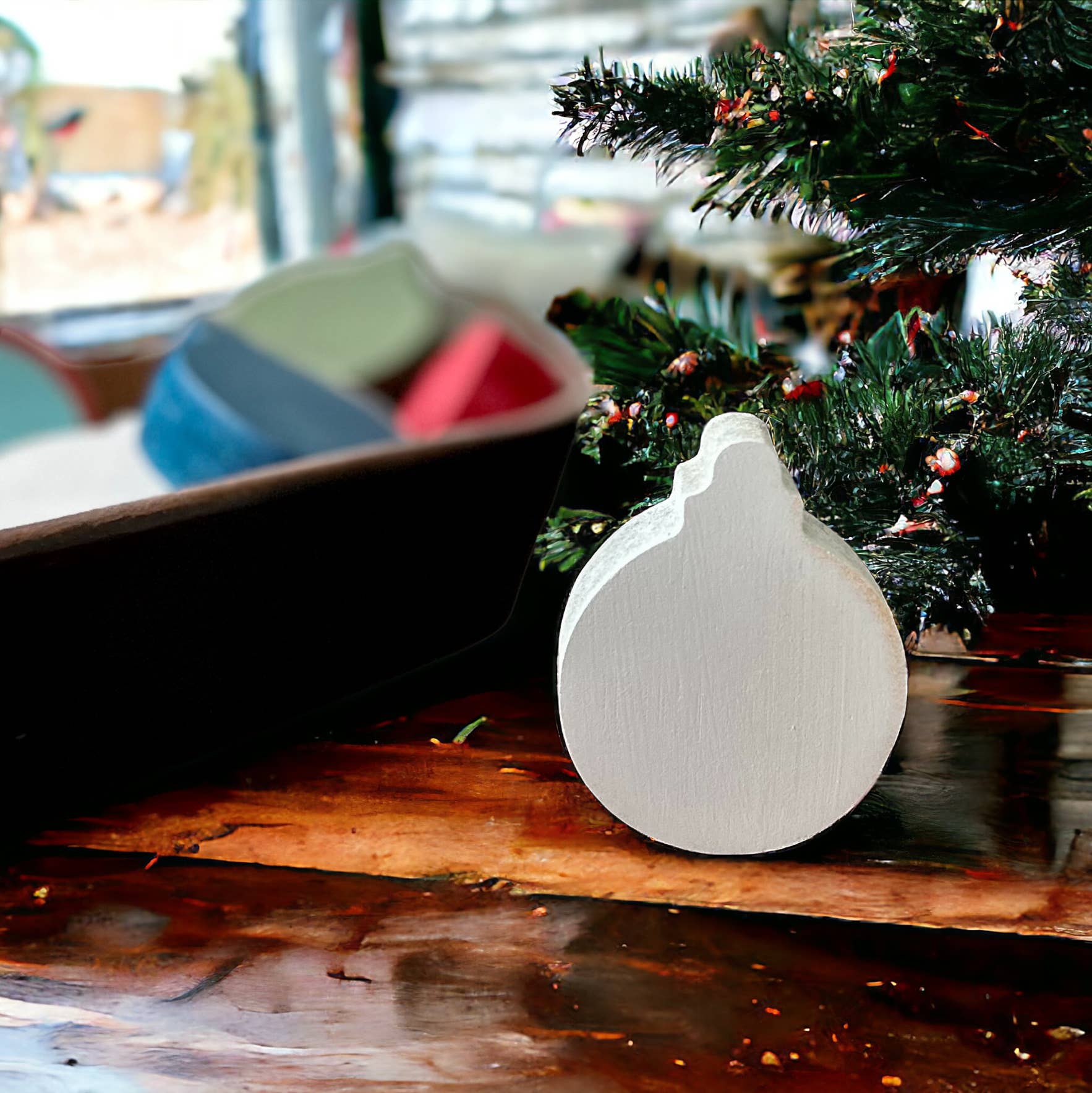 Inkwood Crafters - Wholesale Ornament - Primitive/Rustic Wood MINI Ornament Holiday Bowl Fillers5