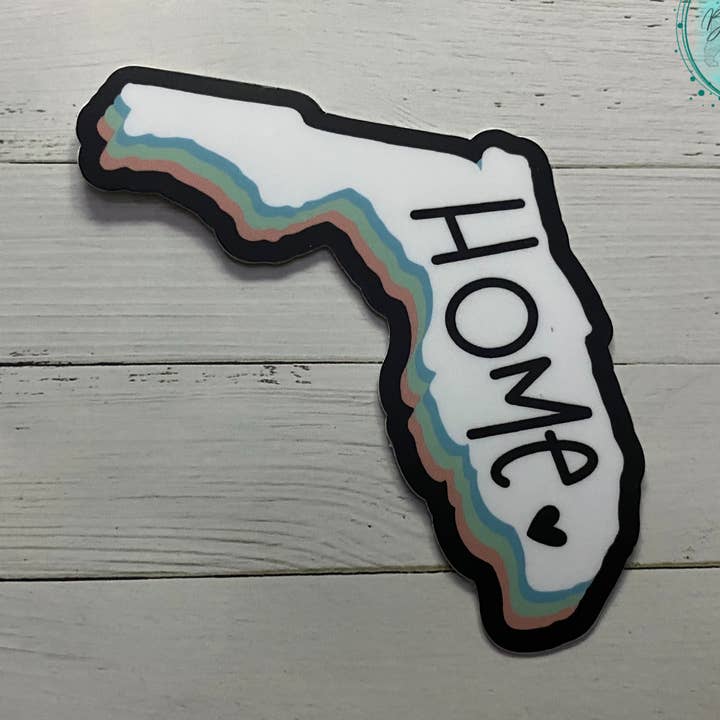 Autocollant État de Floride pour la vente par Bee N Bear Designs