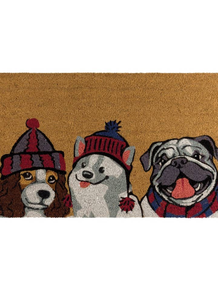 Doormat Coir - Dogs for wholesale by Regal Art & Gift