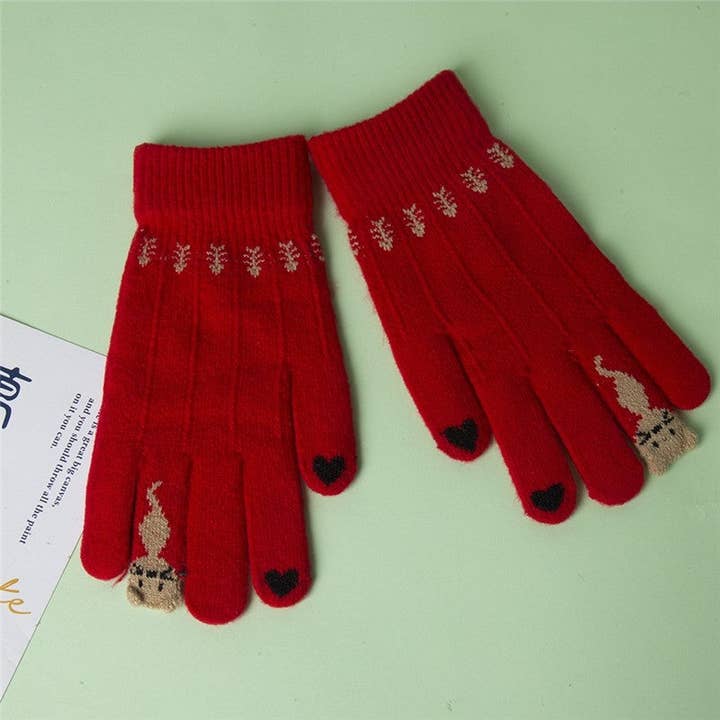 Luvas de Malha com Ecrã Tátil para Crianças por atacado de Plush Looks