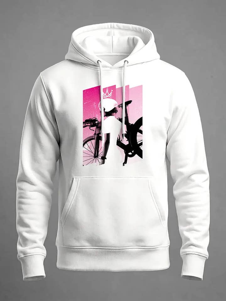Queen Hoodie with bike for wholesale by Quartelier