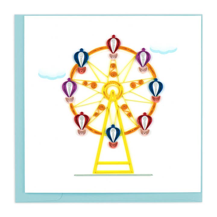 BL1187 Quilling Card – Ferris Wheel for wholesale by 40Nine