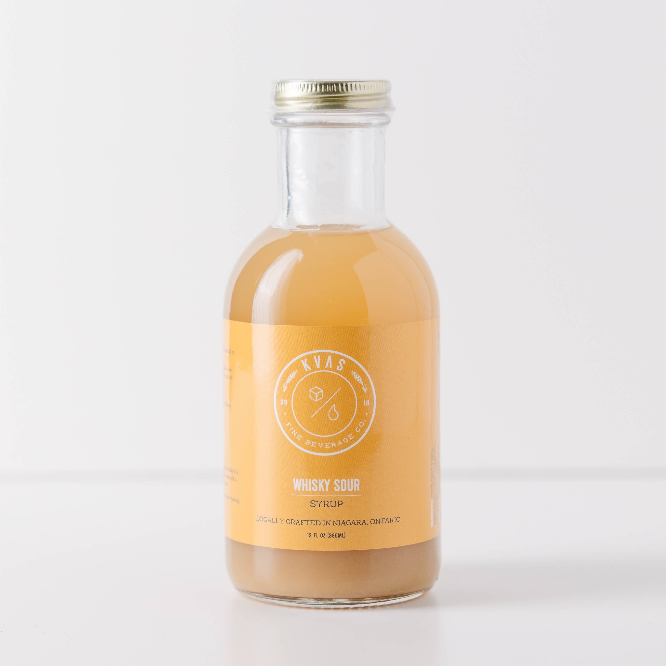 Kvas Fine Beverage Co. - Vente Mélange/sirop pour cocktails - Mélange à cocktail Whisky Sour