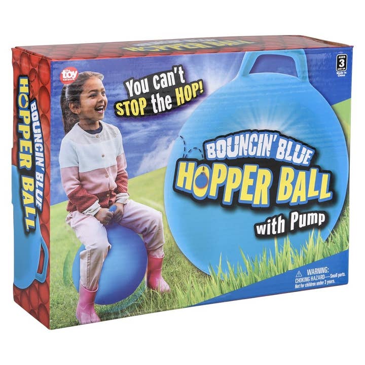 La Luna Bella - Toys - Wholesale Classic Toy - Kids - 18" Blue Hopper Ball LLB kids toys4