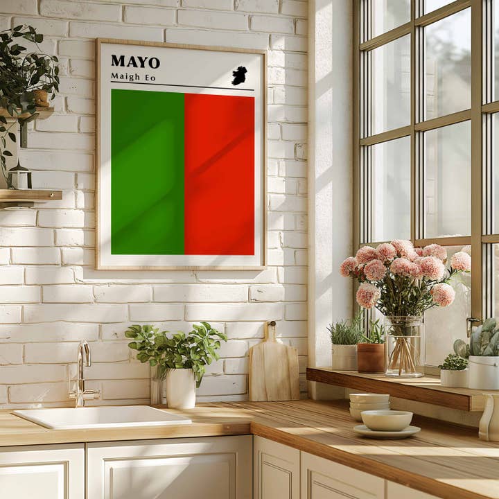 Breeze & Bubbles - Wholesale Art Print - Mayo Flag Print A41