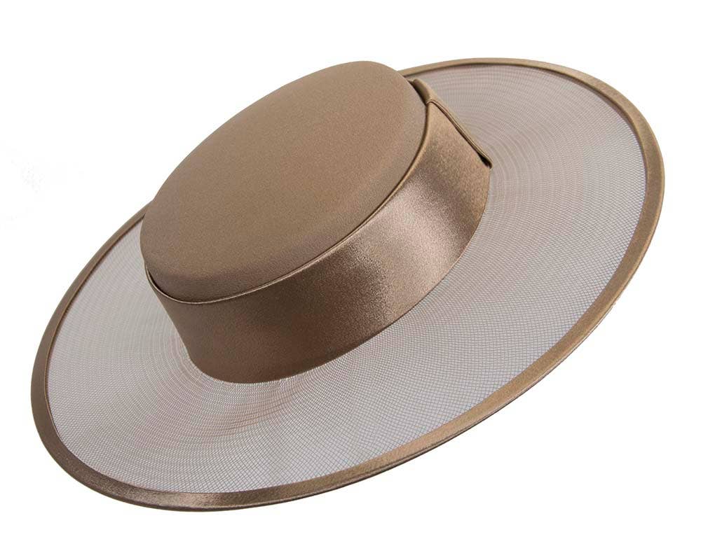 Marchen◆25SS◆See-through band boater hat_2color Wholesale Designers Boater Hat. Any color! for your store
