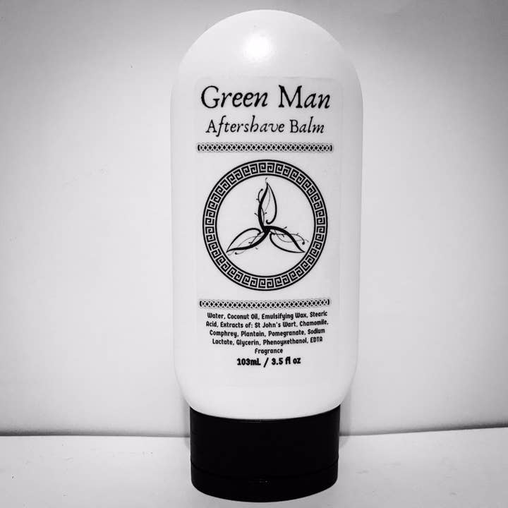 Murphy & McNeil Green Man Fougere Aftershave Balm for engroshandel hos Murphy & McNeil Traditional Shaving
