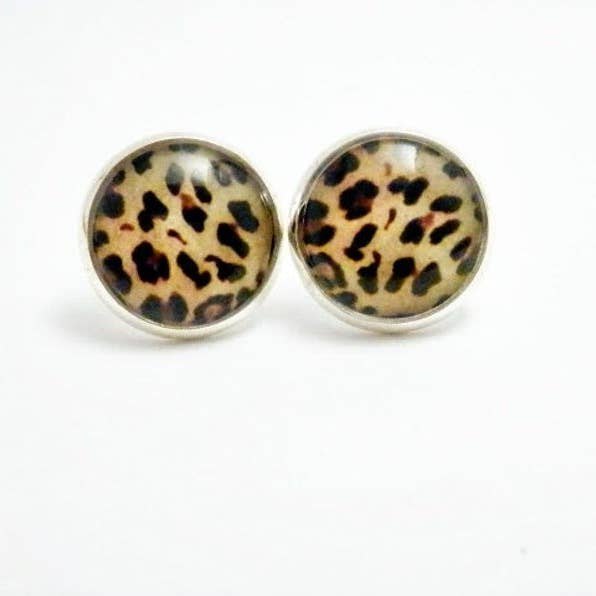 Leopard Earrings for wholesale by Holey Moley Accessories