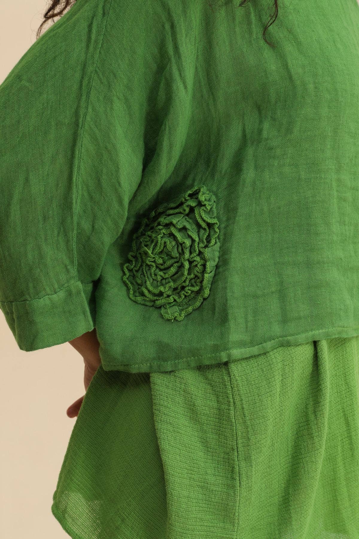 la maison des fibres naturelles - Wholesale Tunic - Women's - Linen tunic lined with cotton 87070 50% linen 50% cotton23