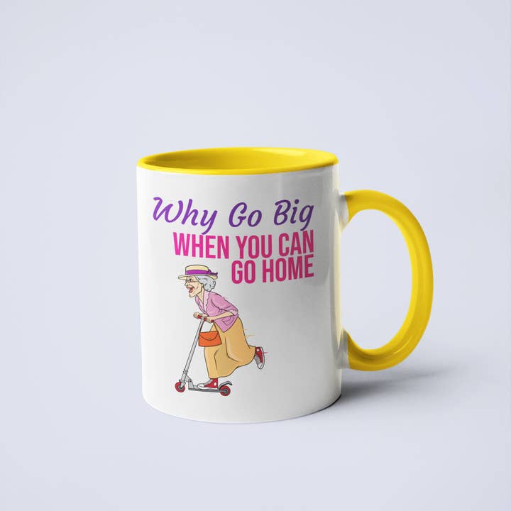 Calm Down Caren - Wholesale Coffee Mug - Why Go Big Coffee Mug2