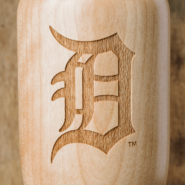 Dugout Mugs - Wholesale Wine Glass - Detroit Tigers "D" Wined Up® | Baseball Bat Wine Mug1